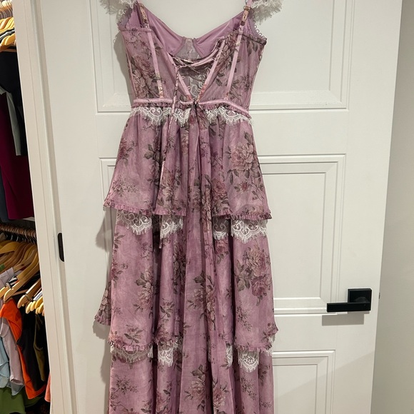 V Chapman LN Prom Dress Sz 4 - Picture 4 of 5